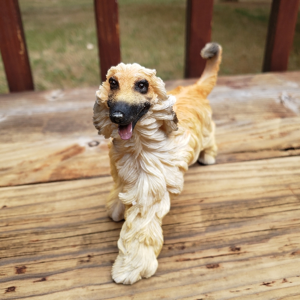Older Afghan Dog Figurine (1997-2000 Direct Connection)